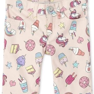 Girls, Rainbow Unicorn Shorts